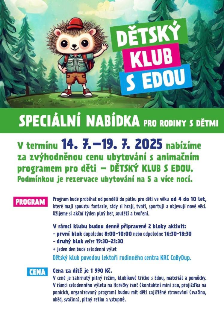 Hotel Edvard Frenštát pod Radhoštěm Zewnętrze zdjęcie